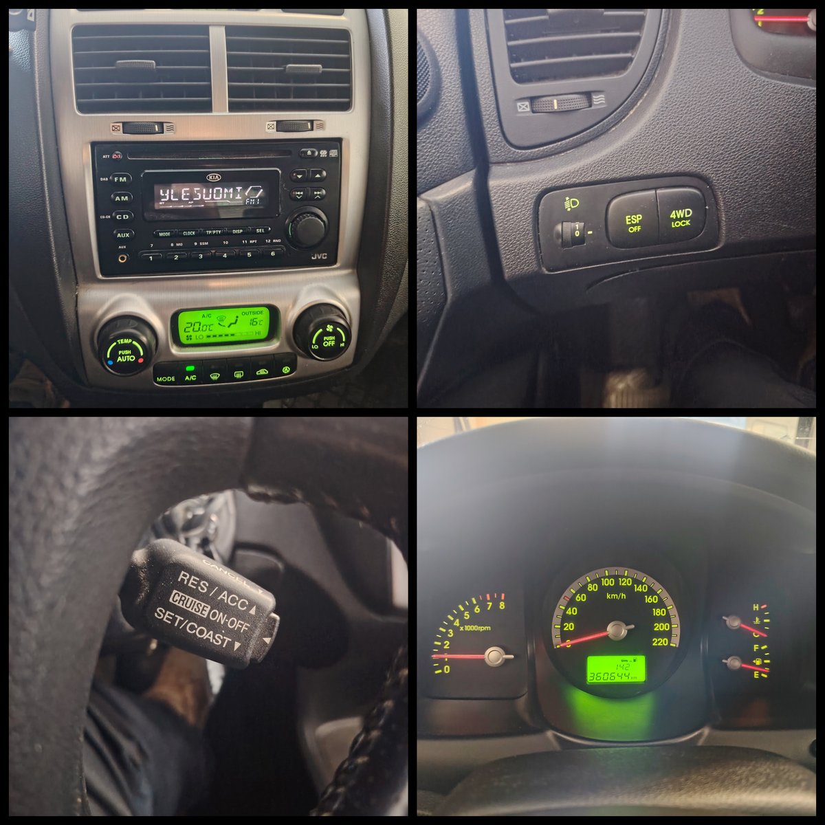 Kia Sportage 2.0 CVVT 4WD Manual, 141hp, 2007